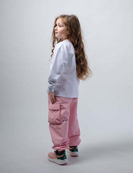 Little Stanley Pink - Kids Rain Pants for Outdoor Play