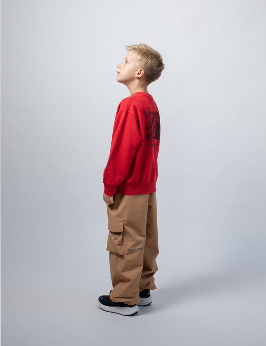 Little Stanley Beige - Kids Rain Pants for Outdoor Play