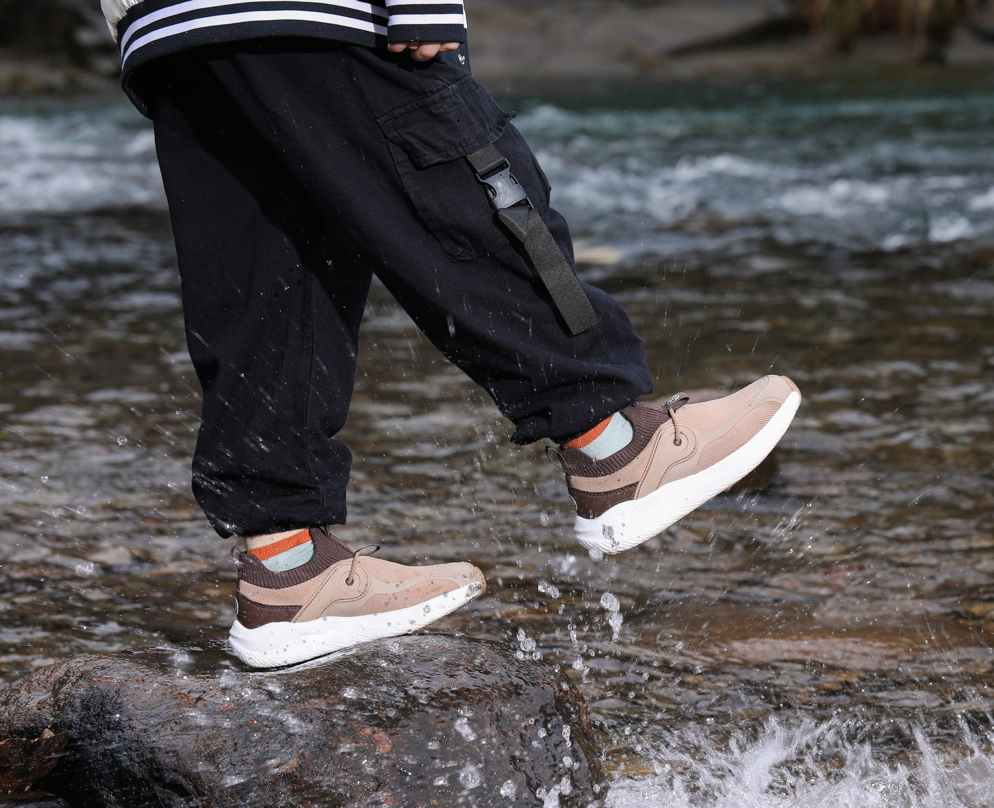 Little Grouse Waterproof Sneaker | Brown