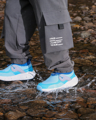 walking pi kids waterproof blue sneakers