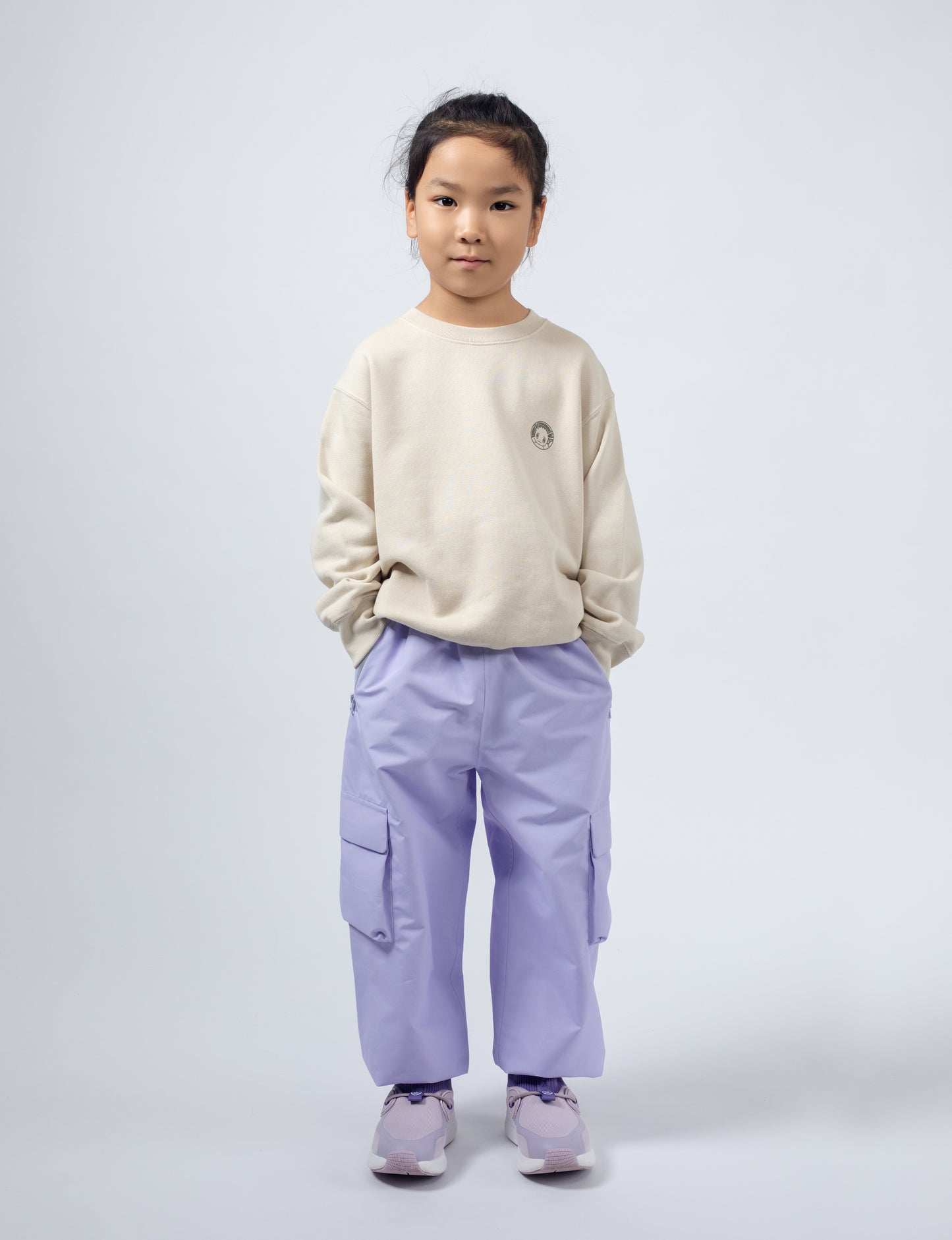 Little Stanley Purple - Kids Rain Pants for Outdoor Play