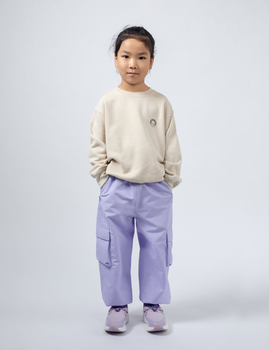 Little Stanley Purple - Kids Rain Pants for Outdoor Play