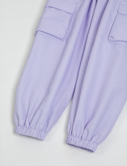 Little Stanley Purple - Kids Rain Pants for Outdoor Play