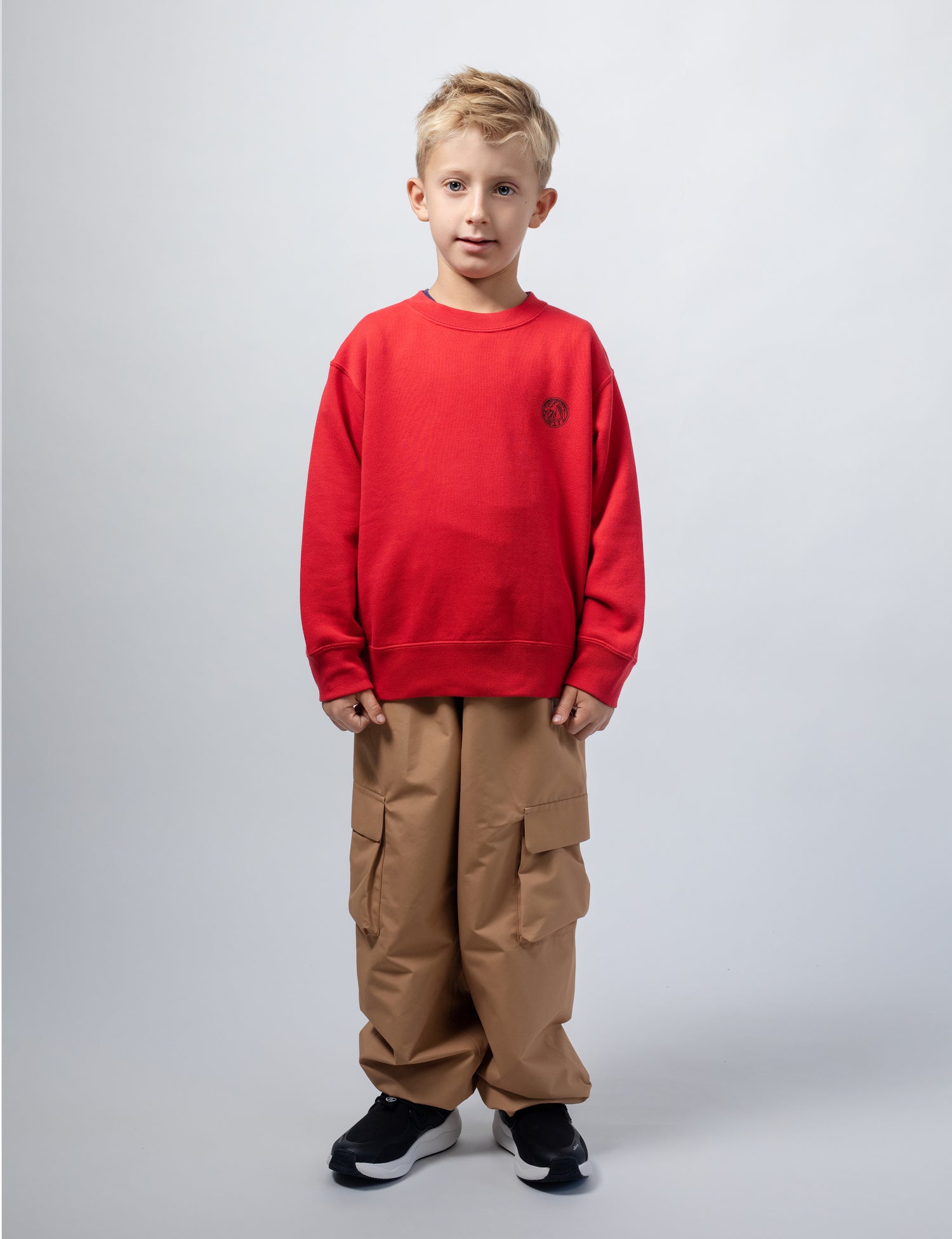 Kids Waterproof Rain Pants for Outdoor Play | Little Stanley Beige