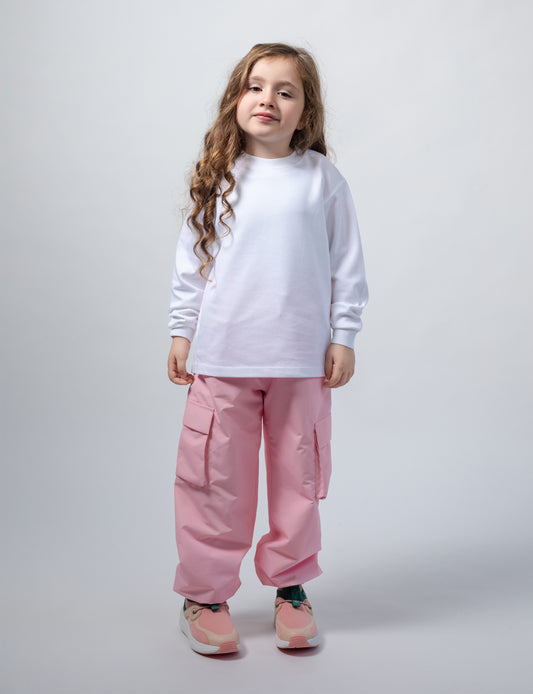 Little Stanley Pink - Kids Rain Pants for Outdoor Play