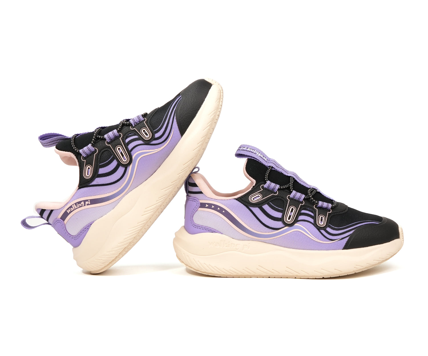Kids Waterproof Sneakers for Outdoor Play | Little Rockies Purple Aurora