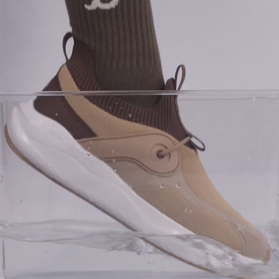 walking pi kids sneakers step into water fully waterproof