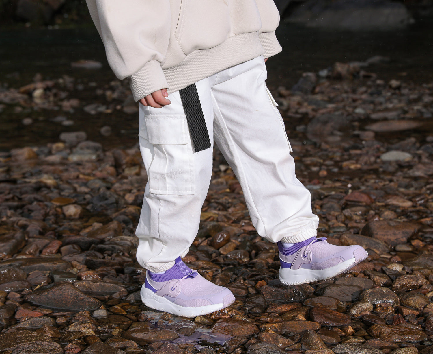 Little Grouse Purple – Kids Waterproof Sneakers for Everyday Play
