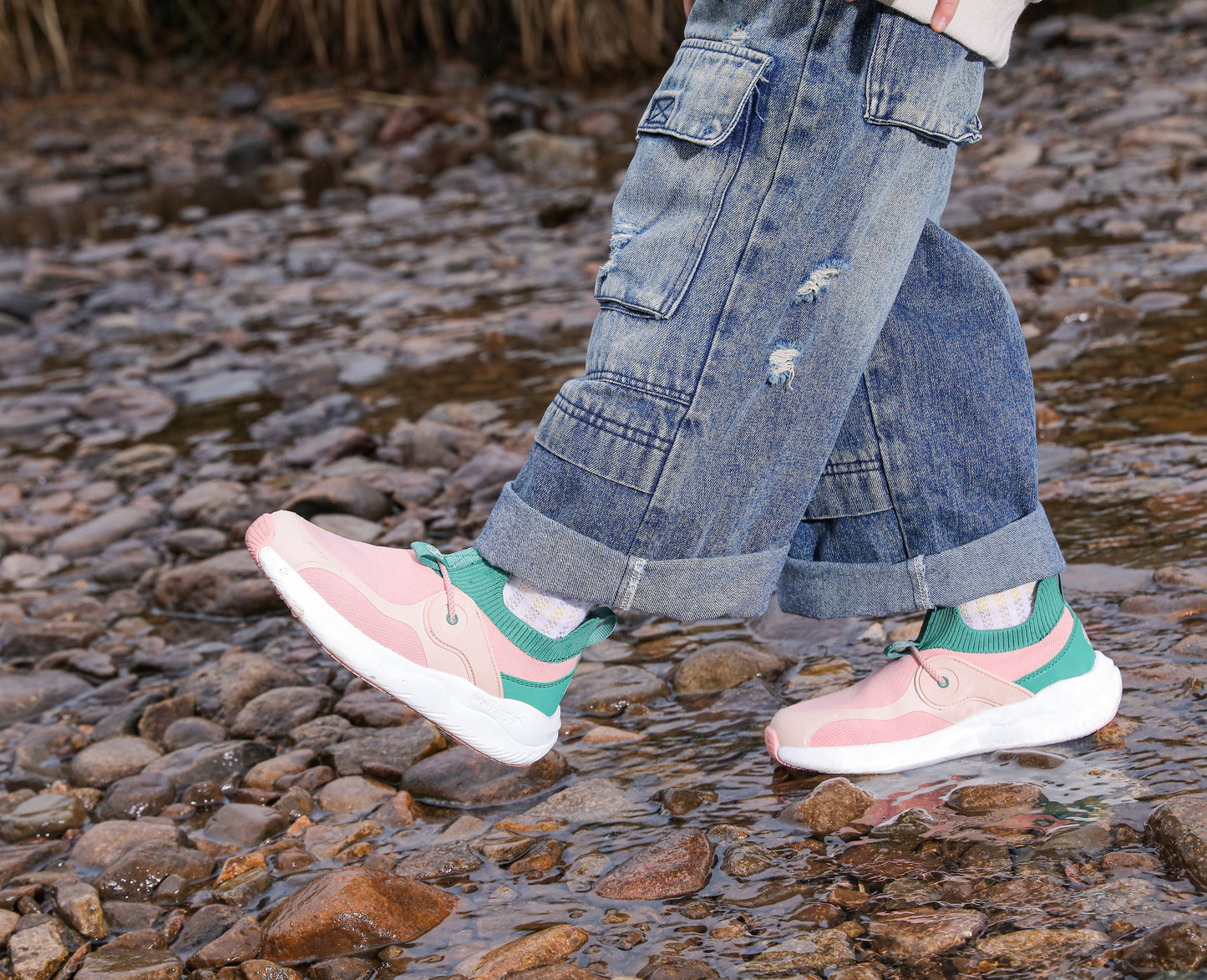 Little Grouse Waterproof Sneaker | Pink