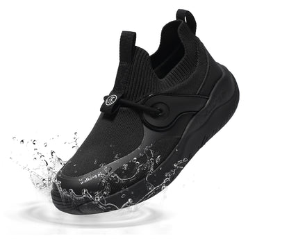 Little Grouse Waterproof Sneaker | Black on Black