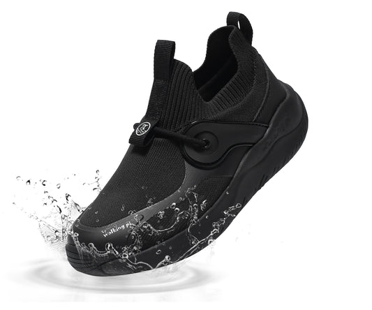 Little Grouse Waterproof Sneaker | Black on Black
